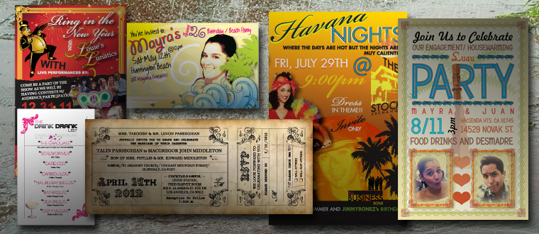 Custom made invirtes